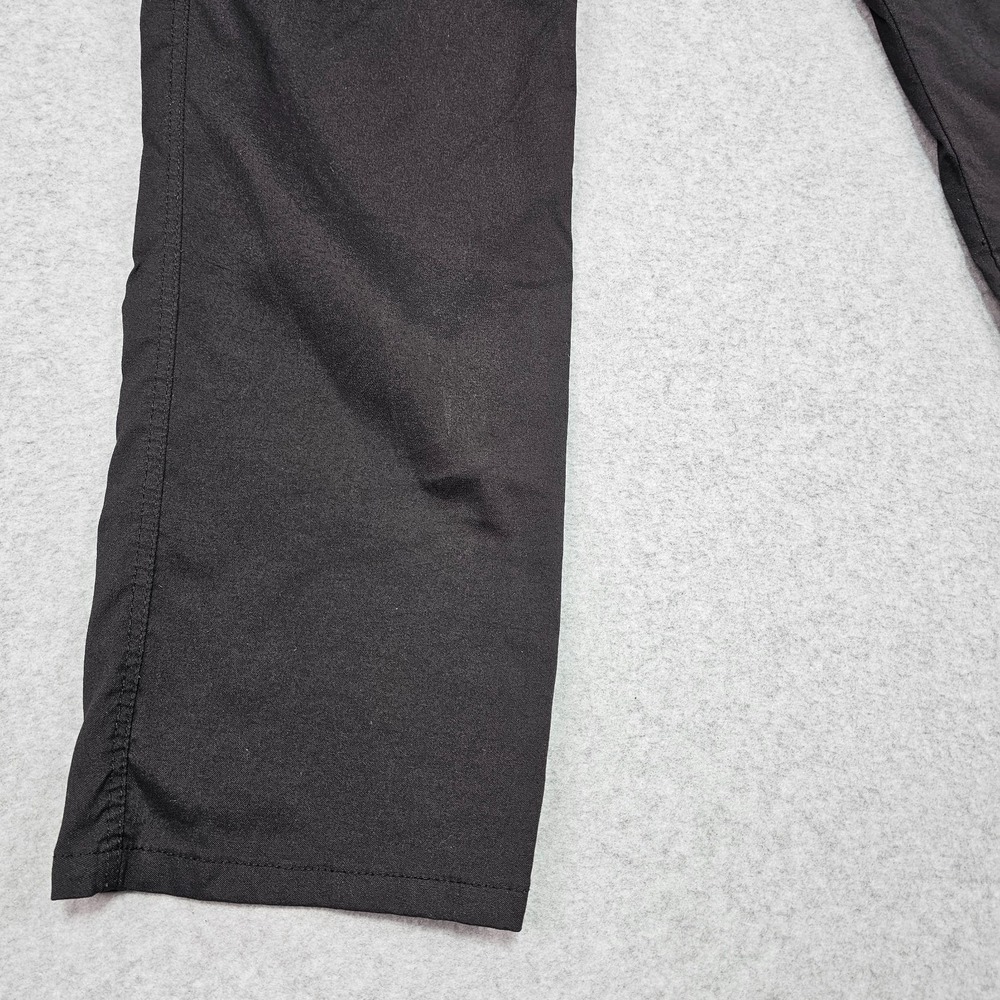 Wrangler Pants Mens 40x30 Black Performance Zip Cargo UPF 50 Outdoors Hiking - Picture 3 of 16